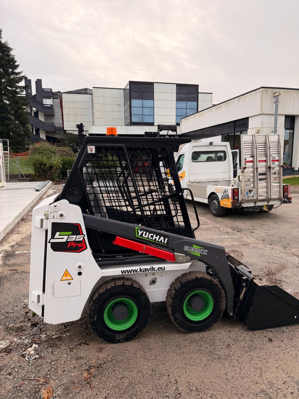 S35 Pro vue chantier